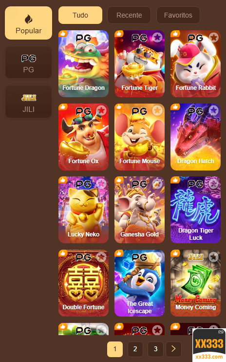 Jogos Certificados xx333.com