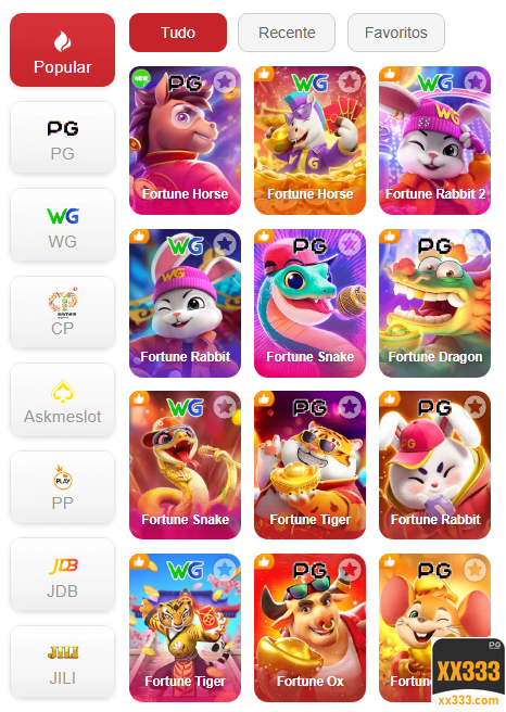 Experiência de Jogos xx333.com